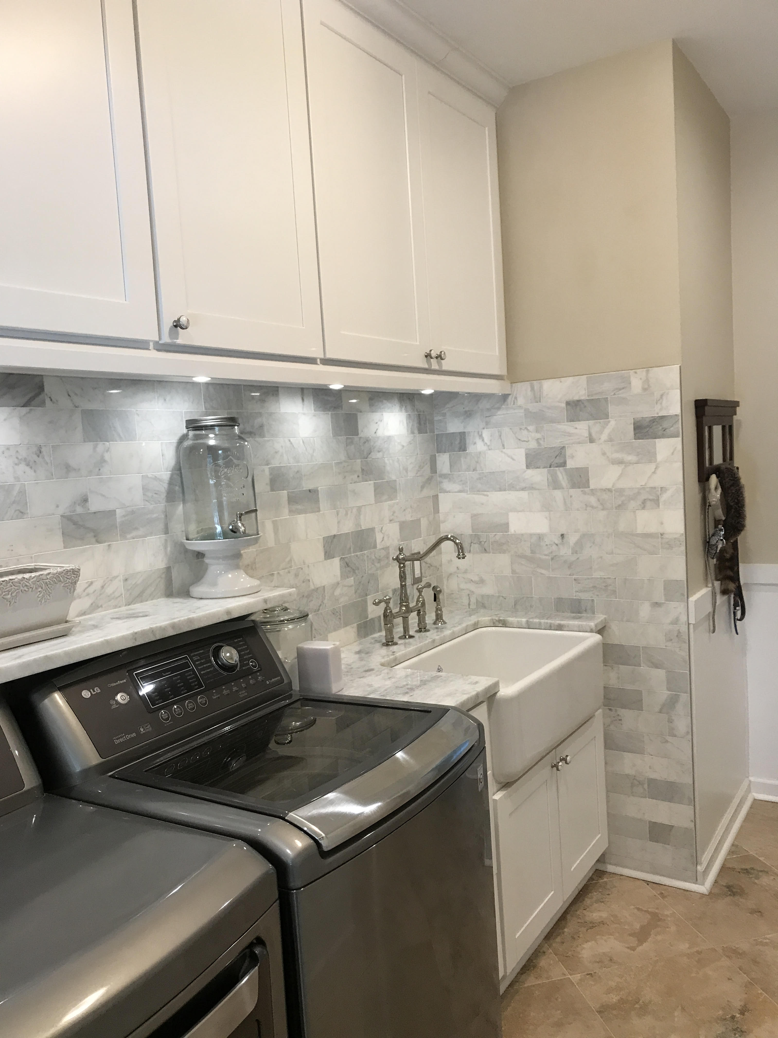 Laundry room make over