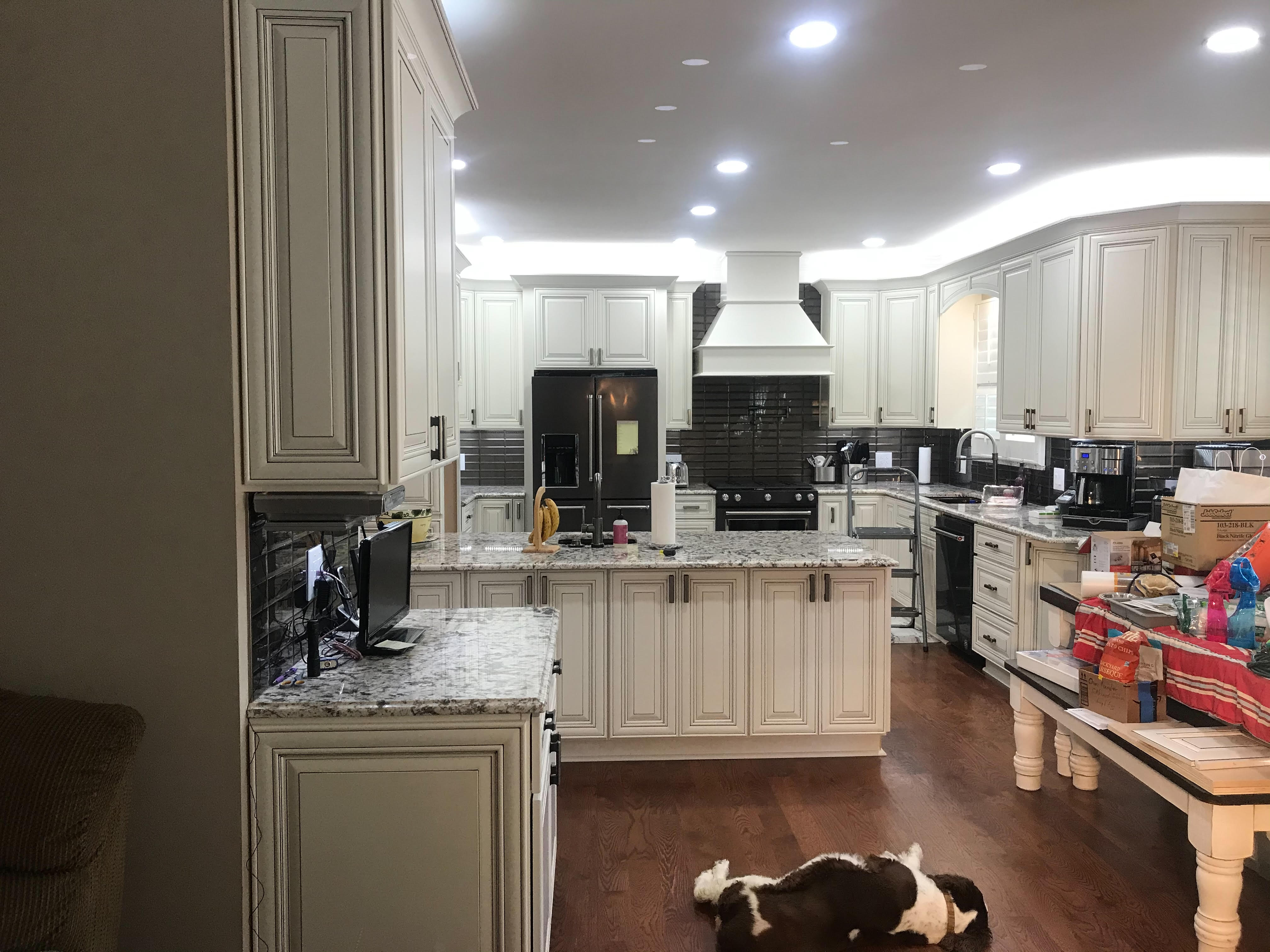Modern kitchen overview